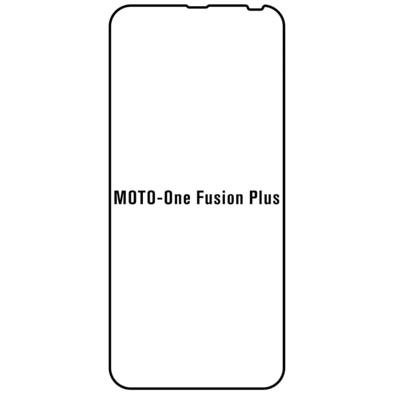 Ochranná fólia Sunshine Hydrogel pre Motorola One Fusion Plus Variant:: predná čirá