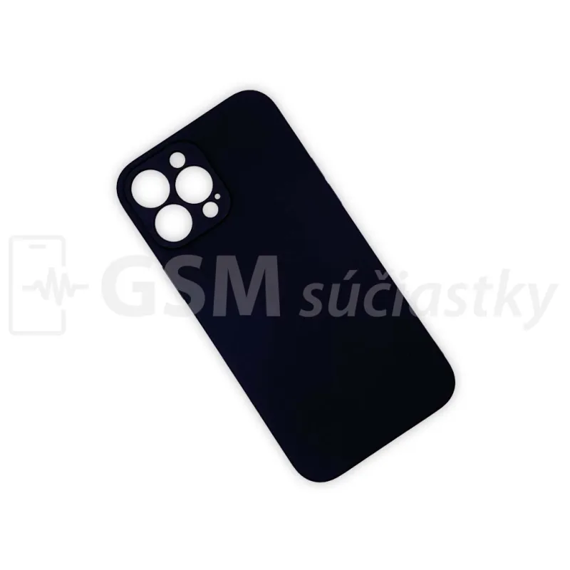 Soft Flex Silikónový kryt na mobil iPhone 13 Pro Max, Čierny