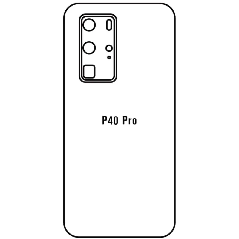 Ochranná fólia Sunshine Hydrogel pre Huawei P40 Pro Variant:: zadná matná