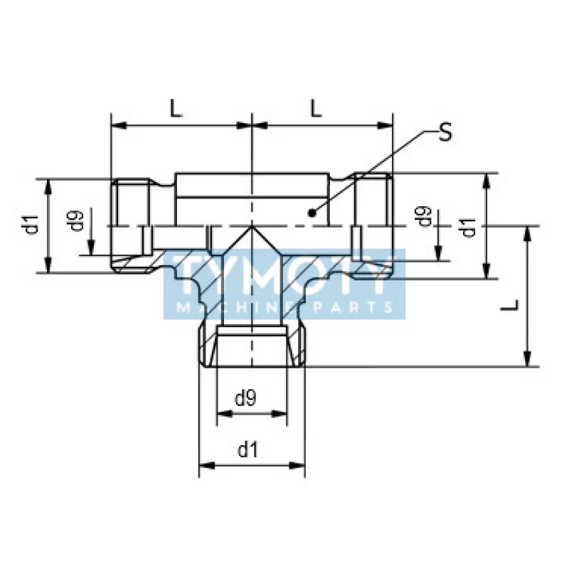 Spojka TS2 15Js 3xM27x1,5