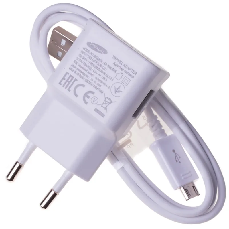 Sietová nabíjačka micro USB Samsung EP-TA50EWE + DU4AWE