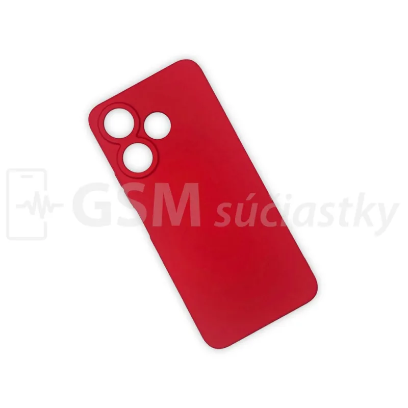 Soft Flex Puzdro silikonové Xiaomi Redmi 13 4G, 13 5G, Červené