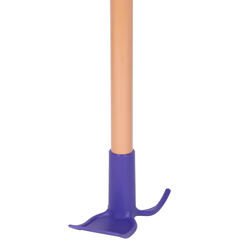 Detská motyčka dvojhrotá, plastová, modrá, 137x785 mm