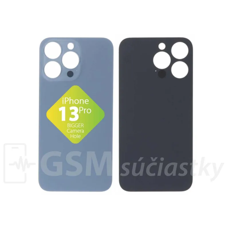 iPhone 13 Pro - Zadné sklo housingu Sierra Blue