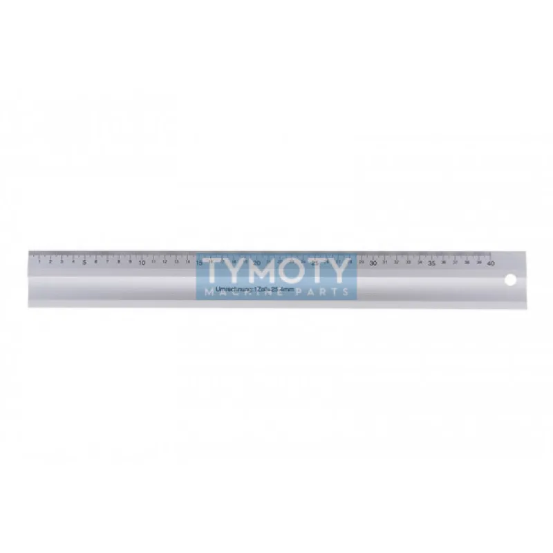 Mierka hliníková plochá 400x50x5 mm, FESTA 14015