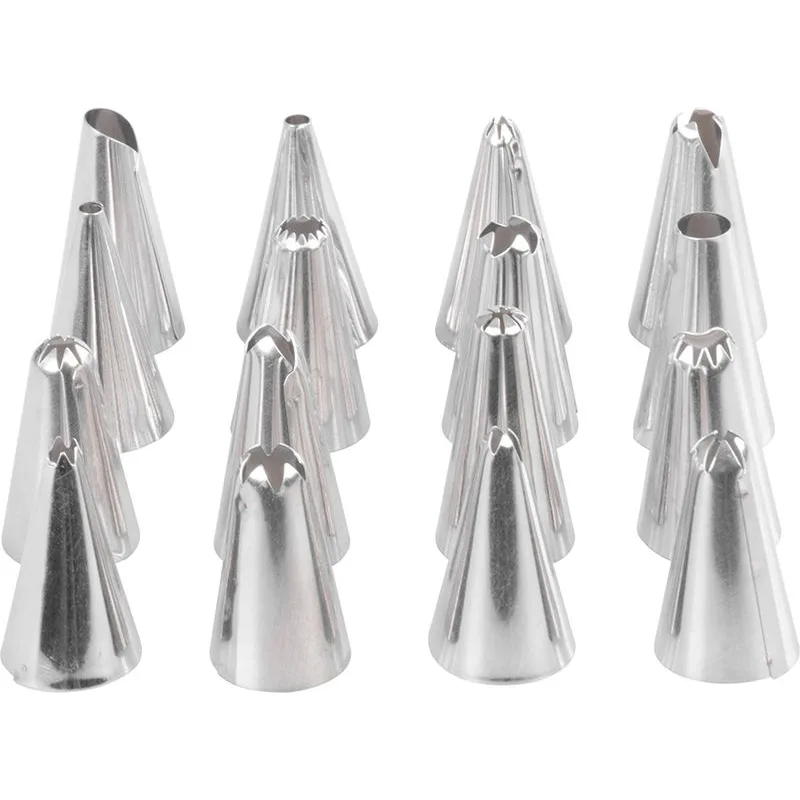 Zdobiace špičky MagicHome, 16 ks, mix vzorov