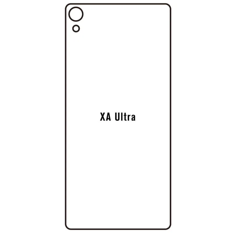 Ochranná fólia Sunshine Hydrogel pre Sony Xperia XA1 Ultra Variant:: zadná matná