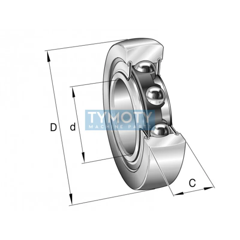 INA LR 201-X-2RSR ložisková kladka