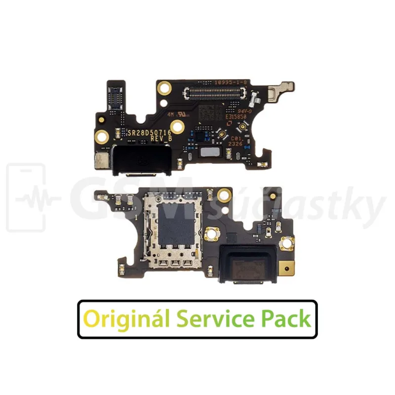 Doska nabíjania Motorola Edge 30 Neo - nabíjací konektor, mikrofón Originál