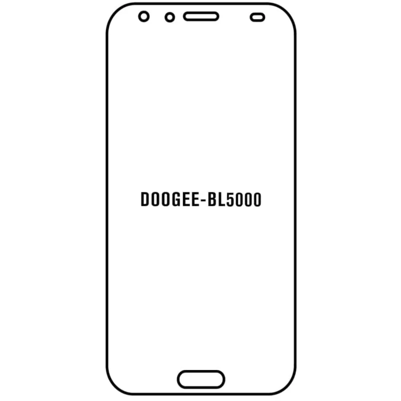 Ochranná fólia Sunshine Hydrogel pre Doogee BL5000 Variant:: predna matná