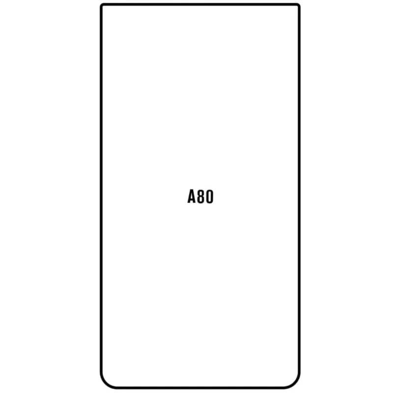 Ochranná fólia Sunshine Hydrogel pre Samsung Galaxy A80 (SM-A805) Variant:: zadná matná