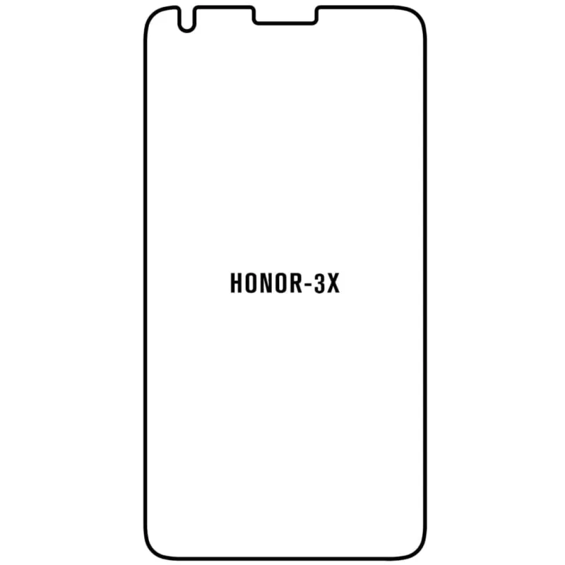 Ochranná fólia Sunshine Hydrogel pre Honor 3X Variant:: predná čirá