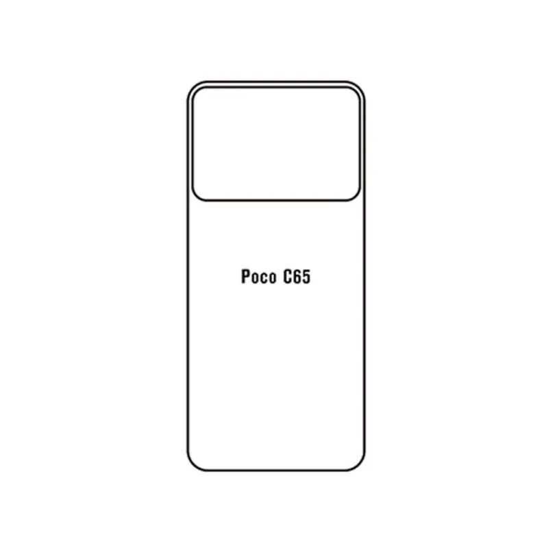 Ochranná fólia Sunshine Hydrogel pre Xiaomi Poco C65 Variant:: zadná čirá