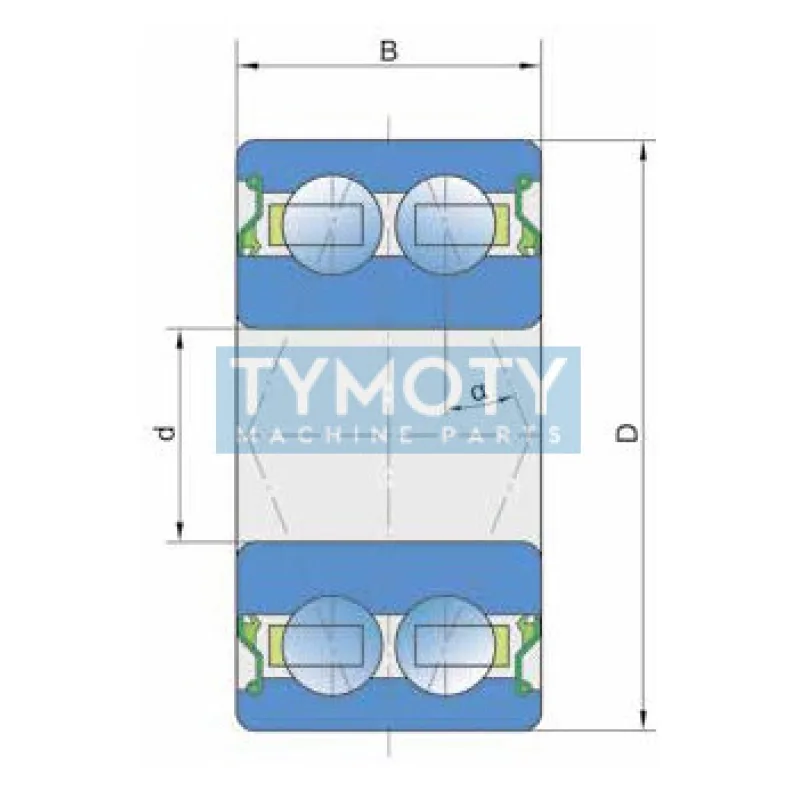 FKL SL 3303-2S ložisko