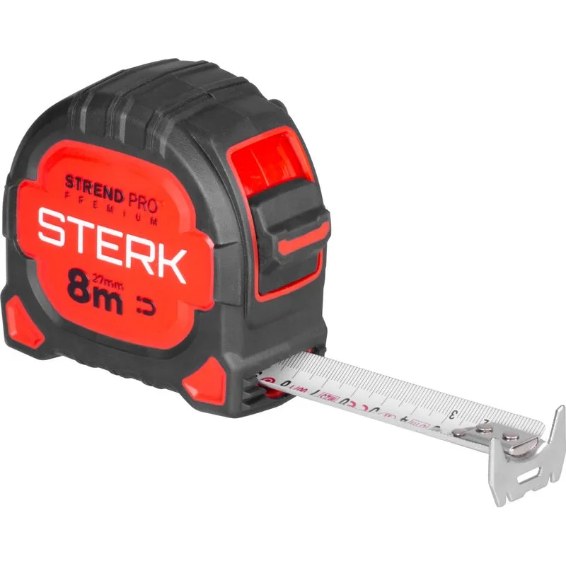 Meter Strend Pro Premium RZ8027 8 m, 27 mm, zvinovací