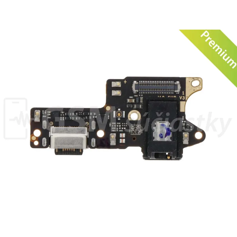Doska nabíjania Xiaomi Redmi 9 - nabíjací konektor, mikrofón Variant:: nabíjací konektor, doska a mikrofón