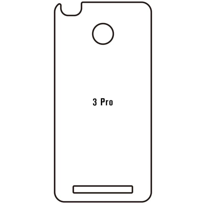 Ochranná fólia Sunshine Hydrogel pre Xiaomi Redmi 3 Pro Variant:: zadná matná