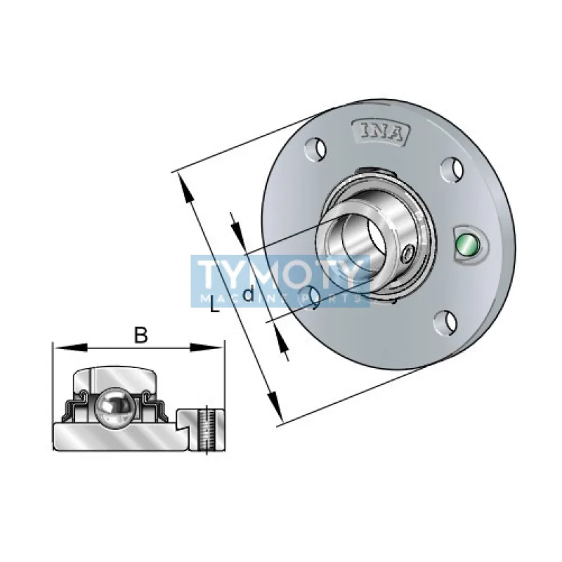 INA RME 65-214-XL ložisková jednotka