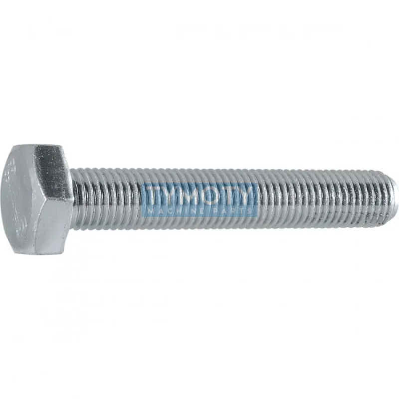 Skrutka šesťhranná celý závit DIN 961 M12x1,50x30-8.8 pozink