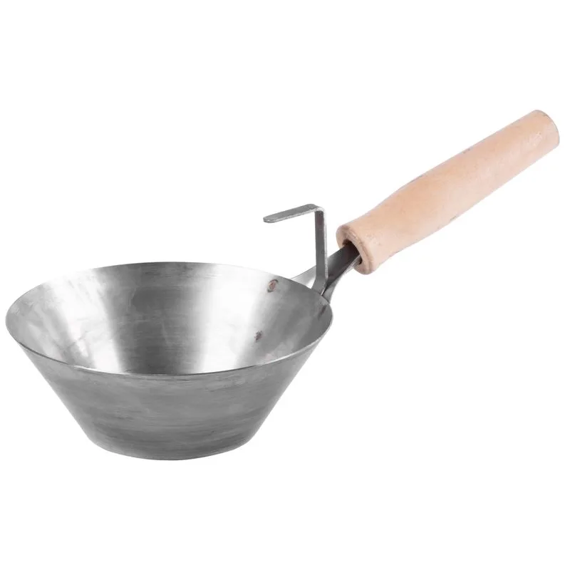 Naberačka murárska 160 R, oceľová, drevená rukoväť