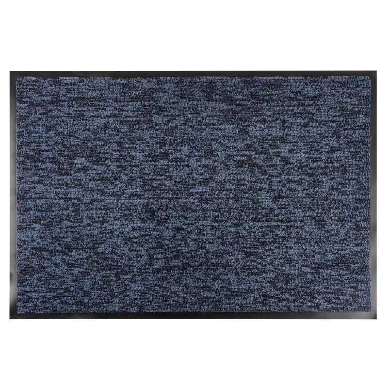 Rohožka pred dvere CPM 305 – čierna/modrá, 60x90 cm