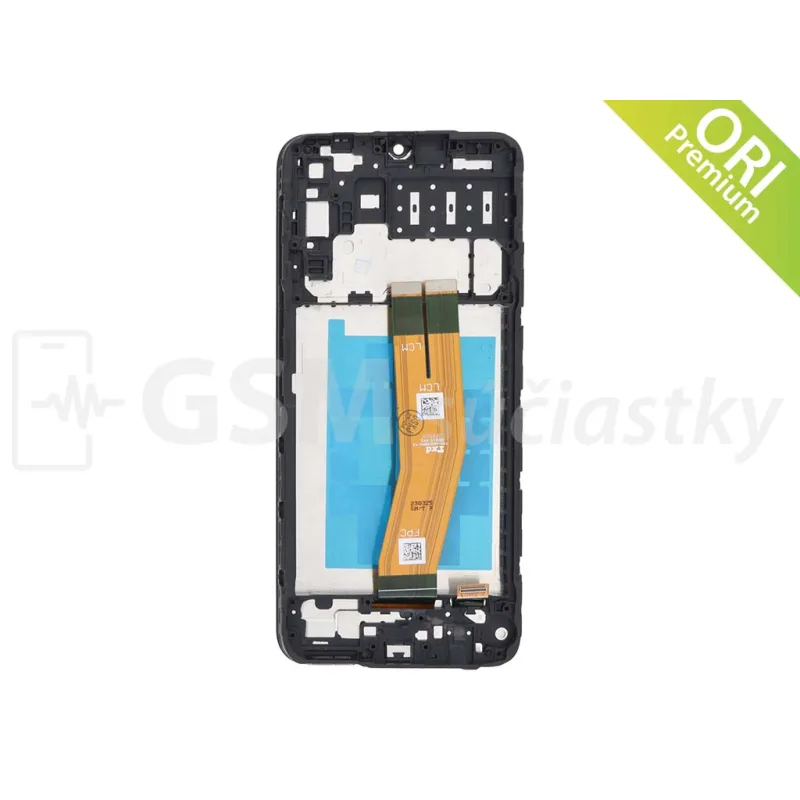 LCD Displej + Dotykové sklo Samsung Galaxy A14 Variant:: Čierna + rám