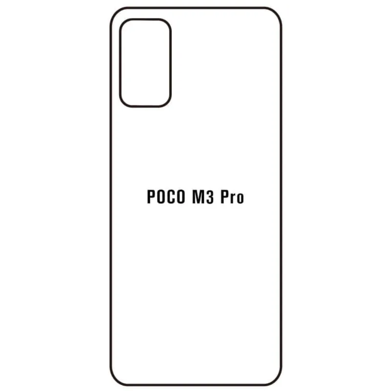 Ochranná fólia Sunshine Hydrogel pre Xiaomi Poco M3 Pro 5G Variant:: zadná čirá