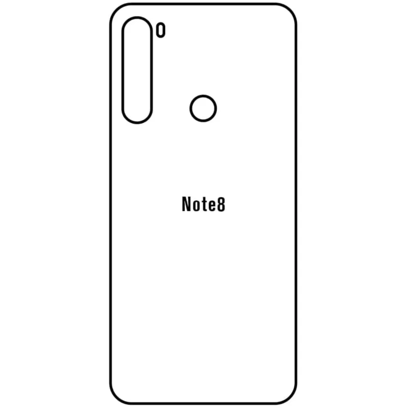 Ochranná fólia Sunshine Hydrogel pre Xiaomi Redmi Note 8 Variant:: zadná matná