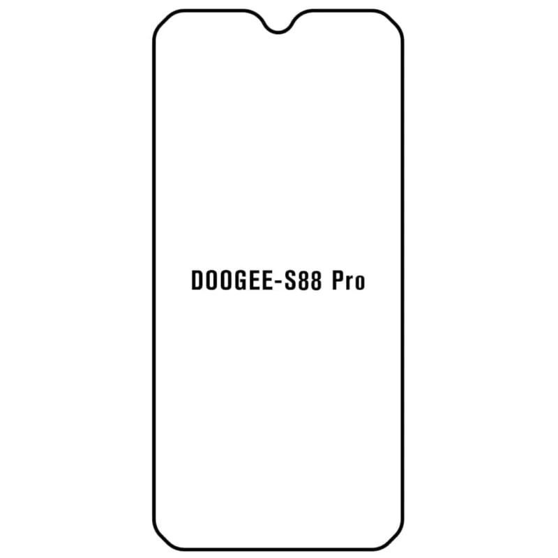 Ochranná fólia Sunshine Hydrogel pre Doogee S88 Pro Variant:: predná čirá