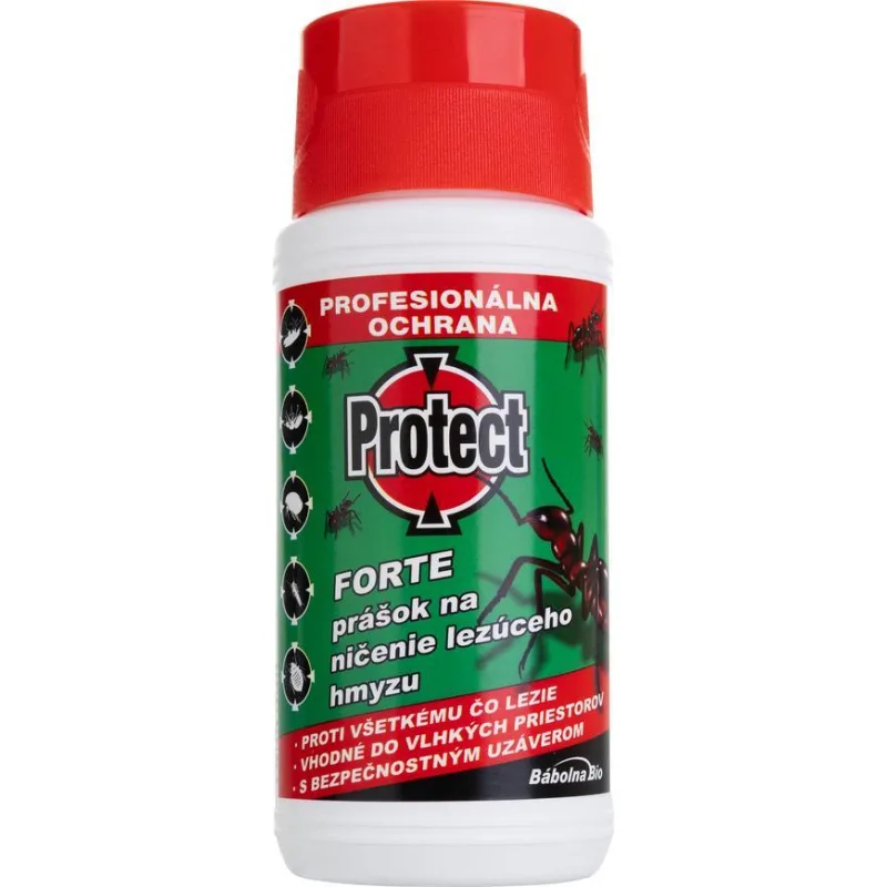 Prášok PROTECT FORTE – proti mravcom a lezúcemu hmyzu, 100 g