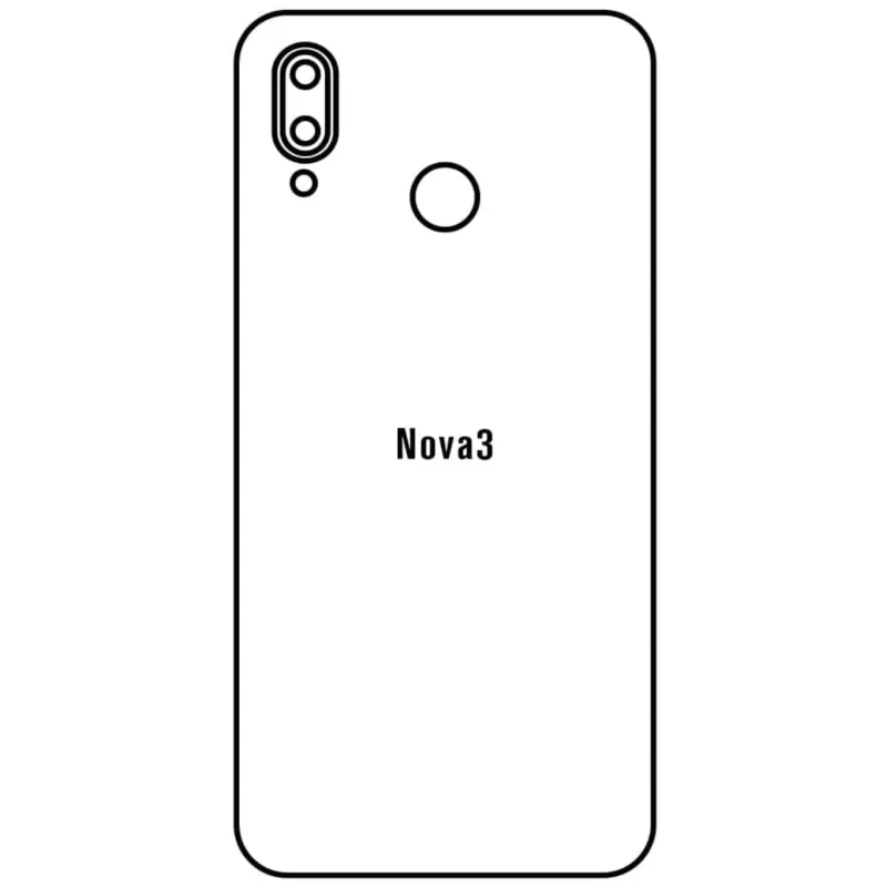 Ochranná fólia Sunshine Hydrogel pre Huawei Nova 3 Variant:: zadná matná