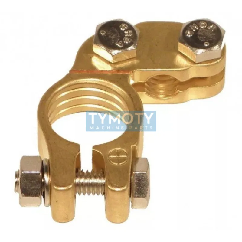 Batériová svorka plus mosadzná