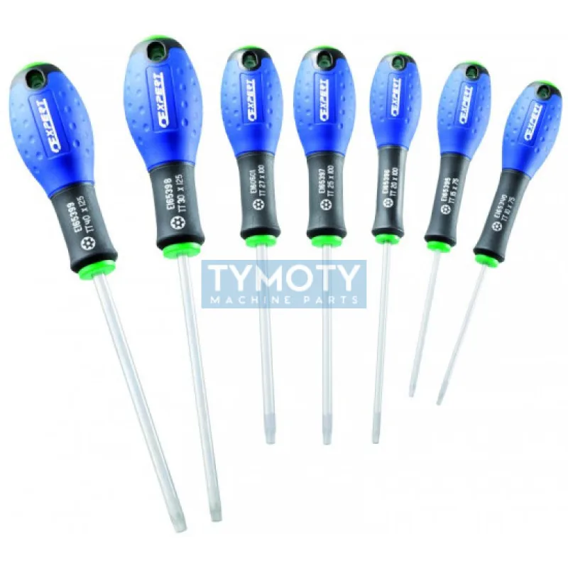 Súprava skrutkovačov 7 ks TORX s otvorom, EXPERT E160909