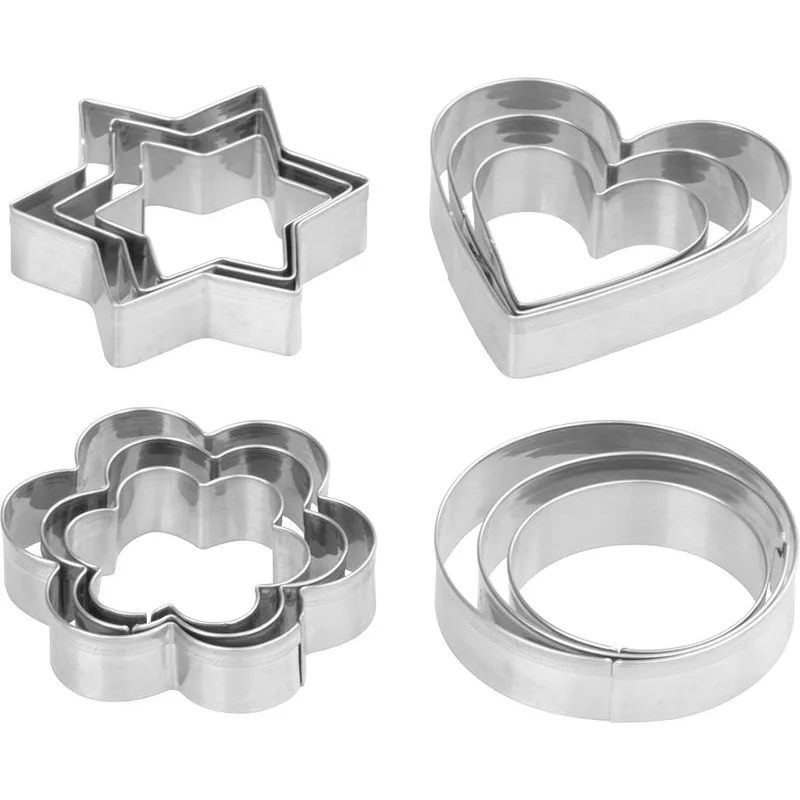 Vykrajovačka na pečenie, formičky, sada 12 ks