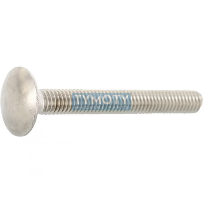 Skrutka vratová DIN 603 M5x16 nerez A2