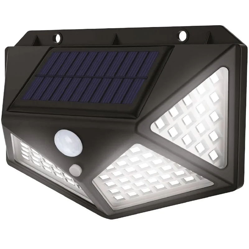 Solárne svietidlo SL6251 – 100 LED, senzor pohybu, 200 lm