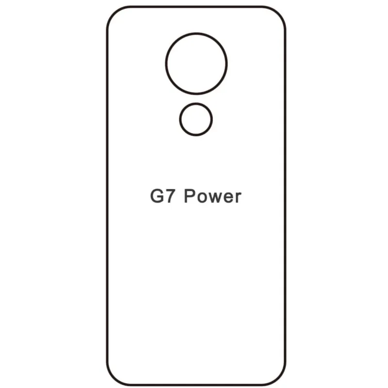 Ochranná fólia Sunshine Hydrogel pre Motorola Moto G7 Power Variant:: zadná matná