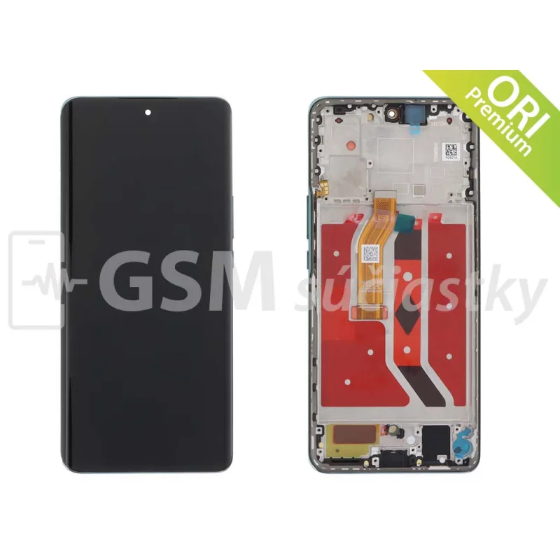 LCD displej + Dotykové sklo a Rám Honor Magic 6 Lite Originál Farba: Čierna
