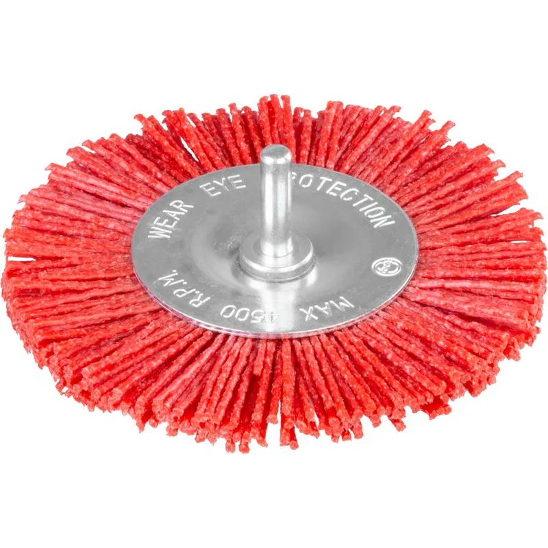 Kefa Strend Pro AWB-038, 100 mm, okružná, nylonová, so stopkou