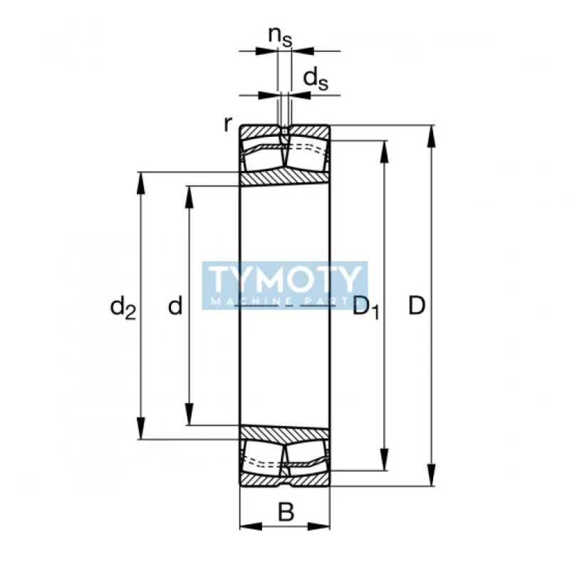 FAG 22330-E1-XL-K-C4 súdčekové ložisko