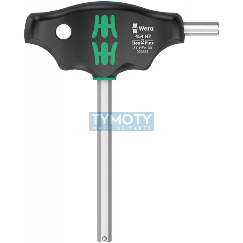 Skrutkovač šesťhranný s T-rukoväťou 454 HF, WERA, 023334-3x100
