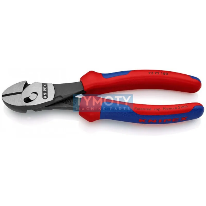 KNIPEX 73 72 180 TwinForce® Kliešte na štiepanie drôtu, viaczložkové návleky,