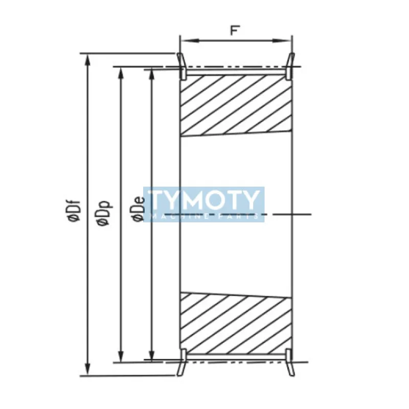 Remenica TB 34 8M 30 optibelt ZRS na Taper Lock