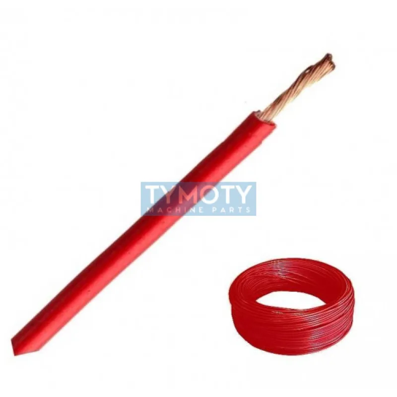 Kábel H05V-K 0,75 červený