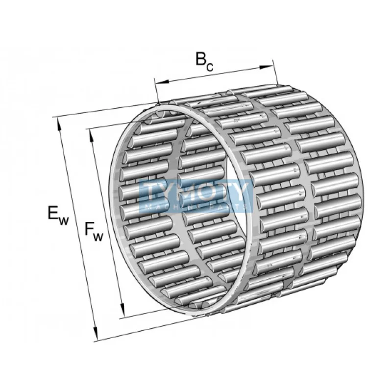 INA K 15x18x22 ZW TV ihlová klietka