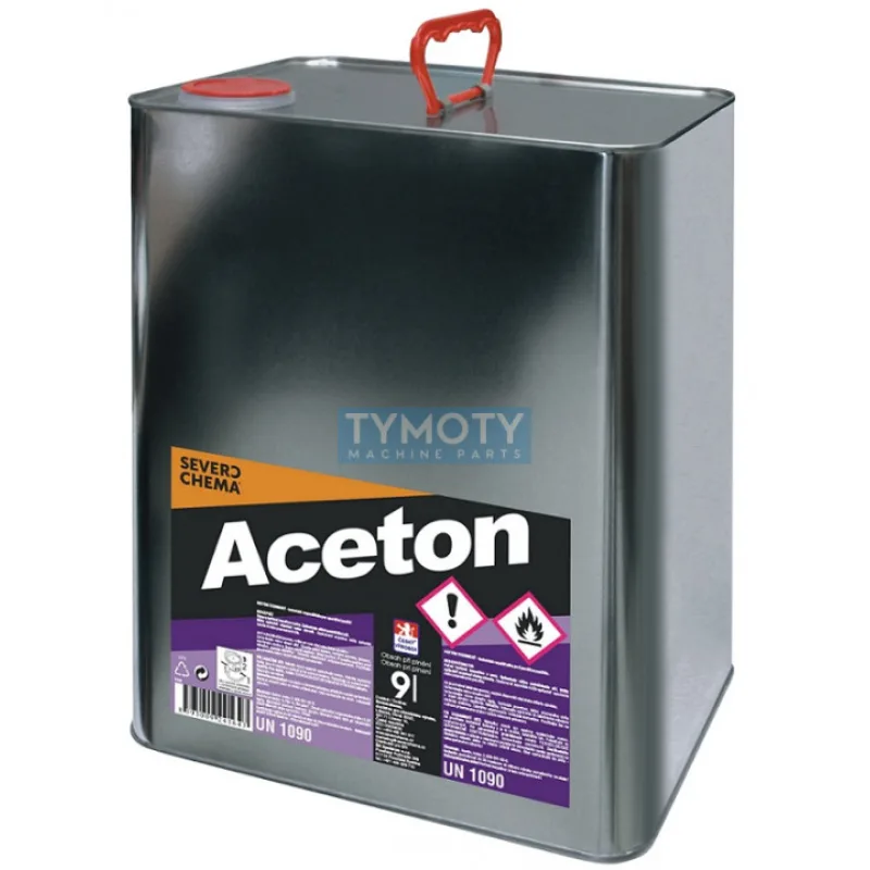 Aceton 9 L - technické rozpúšťadlo Severochema