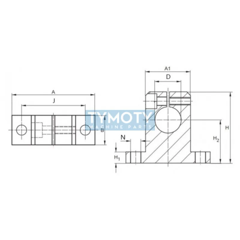 Uhytenie tyče pätkovej WBAS-16
