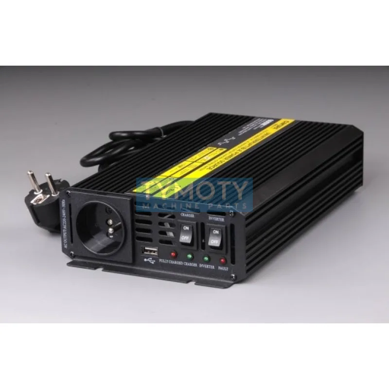 Menič napätia UPS600 z 12V DC na 230V AC 600W+nabíjač+UPS