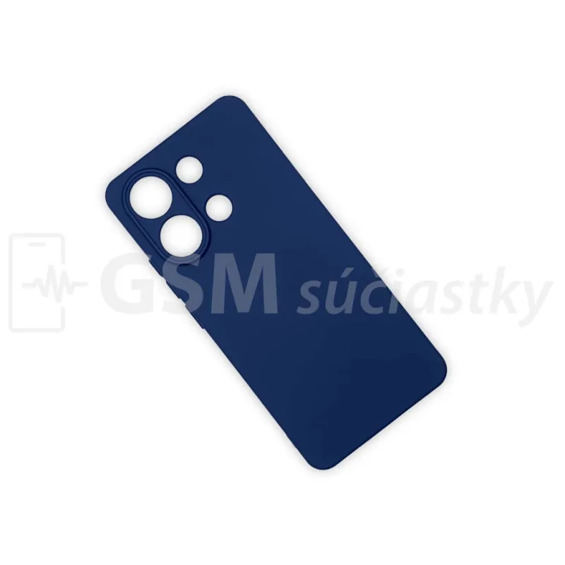 Soft Flex Silikónový kryt na mobil Xiaomi Redmi Note 13, tmavomodrý