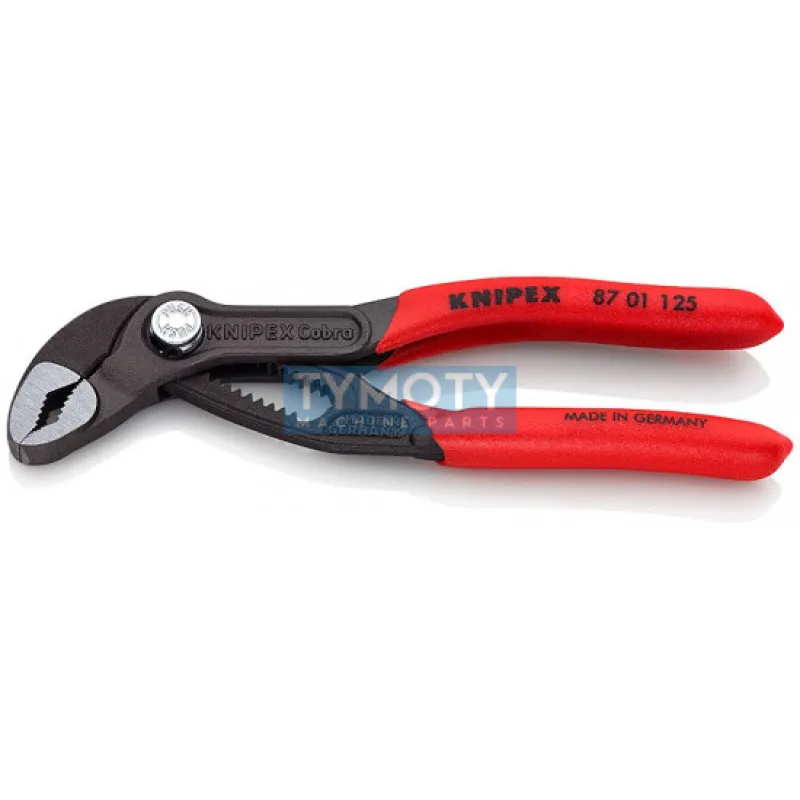 KNIPEX 87 01 125 Kliešte na vodné čerpadlá Hightech , plastové návleky, fosfátované